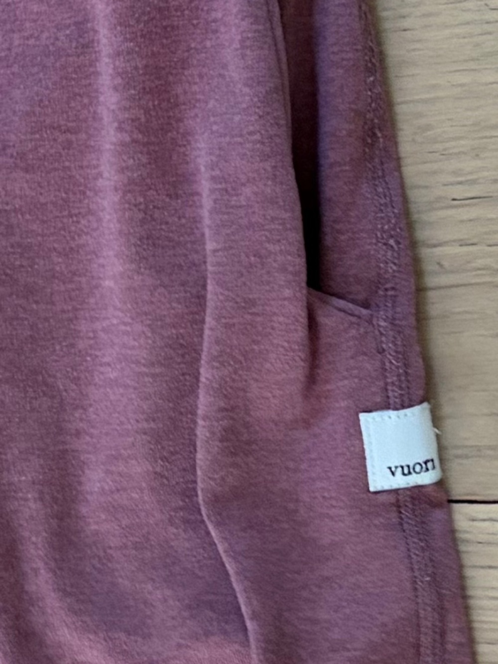 VUORI WOMEN'S CINNAMON BROWN/ PINK JOGGER SWEATPANTS MEDIUM M - Picture 7 of 10